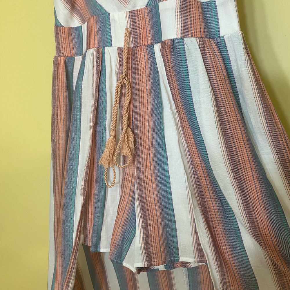 Crystal Sky stripe jumpsuit & romper size 5 - Picture 9 of 11